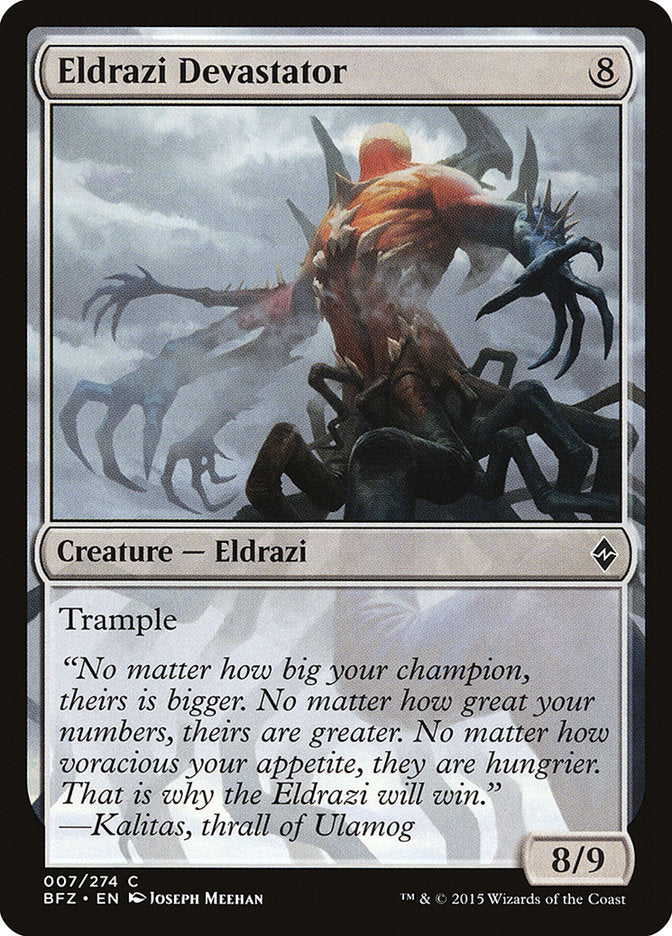 Eldrazi Devastator [Battle for Zendikar] | Gear Gaming Fayetteville