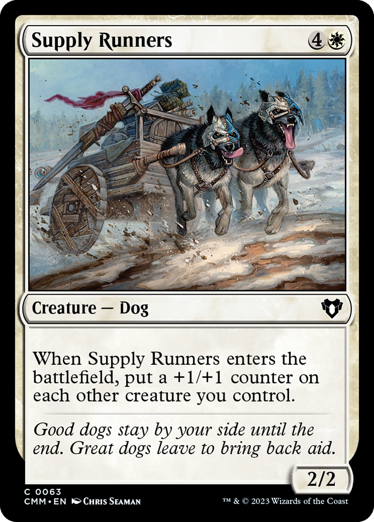 Supply Runners [Commander Masters] | Gear Gaming Fayetteville