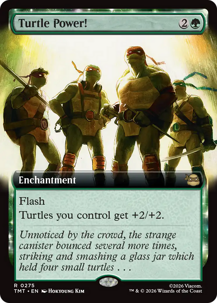 Turtle Power! (Extended Art) [Teenage Mutant Ninja Turtles] | Gear Gaming Fayetteville