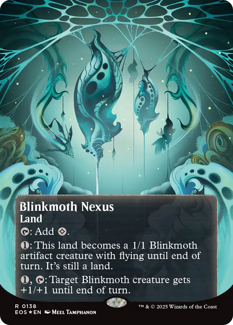 Blinkmoth Nexus (0138) (Borderless) (Galaxy Foil) [Edge of Eternities: Stellar Sights] | Gear Gaming Fayetteville