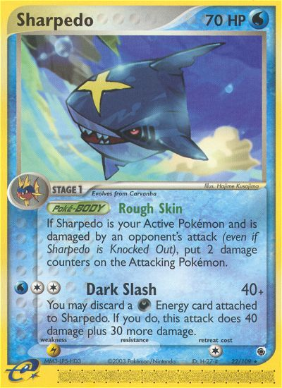 Sharpedo (22/109) [EX: Ruby & Sapphire] | Gear Gaming Fayetteville