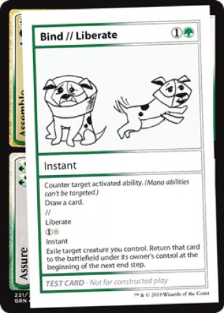 Bind // Liberate (2021 Edition) [Mystery Booster Playtest Cards] | Gear Gaming Fayetteville