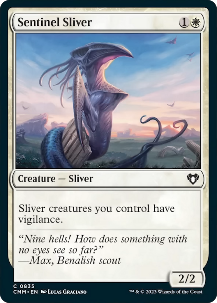 Sentinel Sliver [Commander Masters] | Gear Gaming Fayetteville