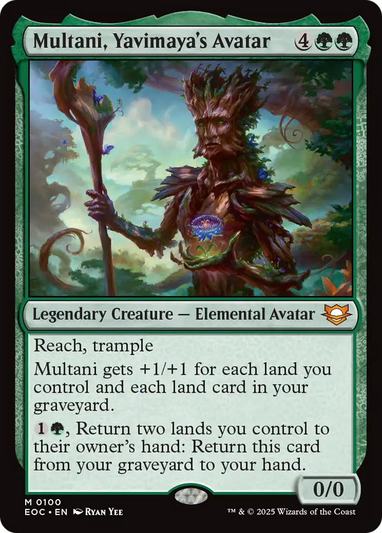Multani, Yavimaya's Avatar [Edge of Eternities Commander] | Gear Gaming Fayetteville