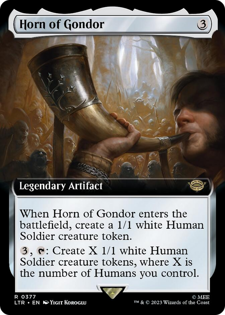 Horn of Gondor (Extended Art) [The Lord of the Rings: Tales of Middle-Earth] | Gear Gaming Fayetteville