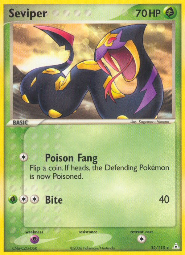 Seviper (32/110) [EX: Holon Phantoms] | Gear Gaming Fayetteville