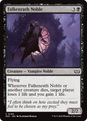 Falkenrath Noble [Duskmourn: House of Horror Commander] | Gear Gaming Fayetteville