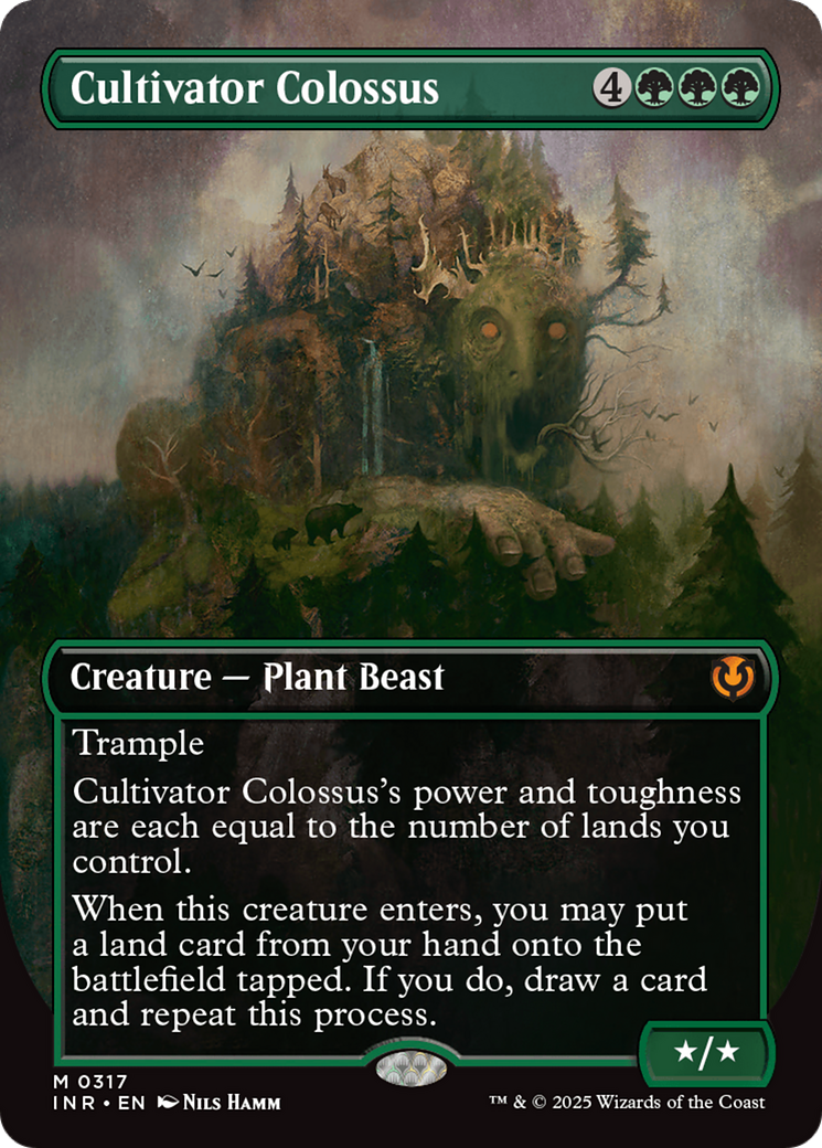 Cultivator Colossus (Borderless) [Innistrad Remastered] | Gear Gaming Fayetteville