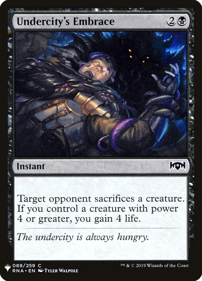 Undercity's Embrace [Mystery Booster] | Gear Gaming Fayetteville