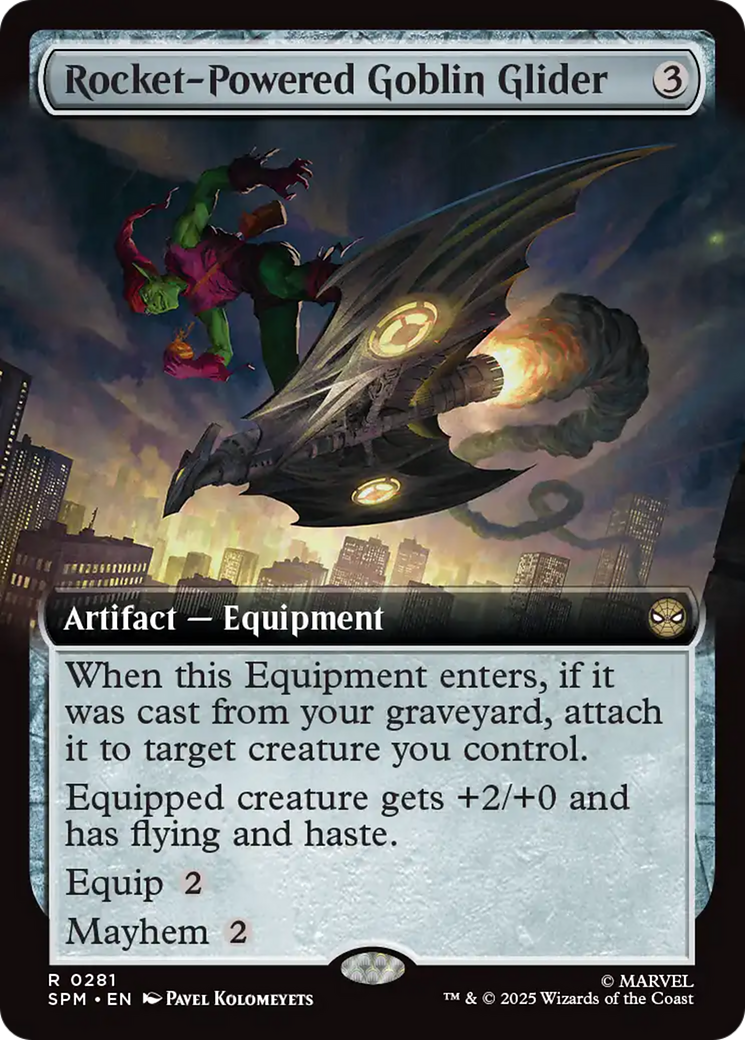 Rocket-Powered Goblin Glider (Extended Art) [Marvel's Spider-Man] | Gear Gaming Fayetteville