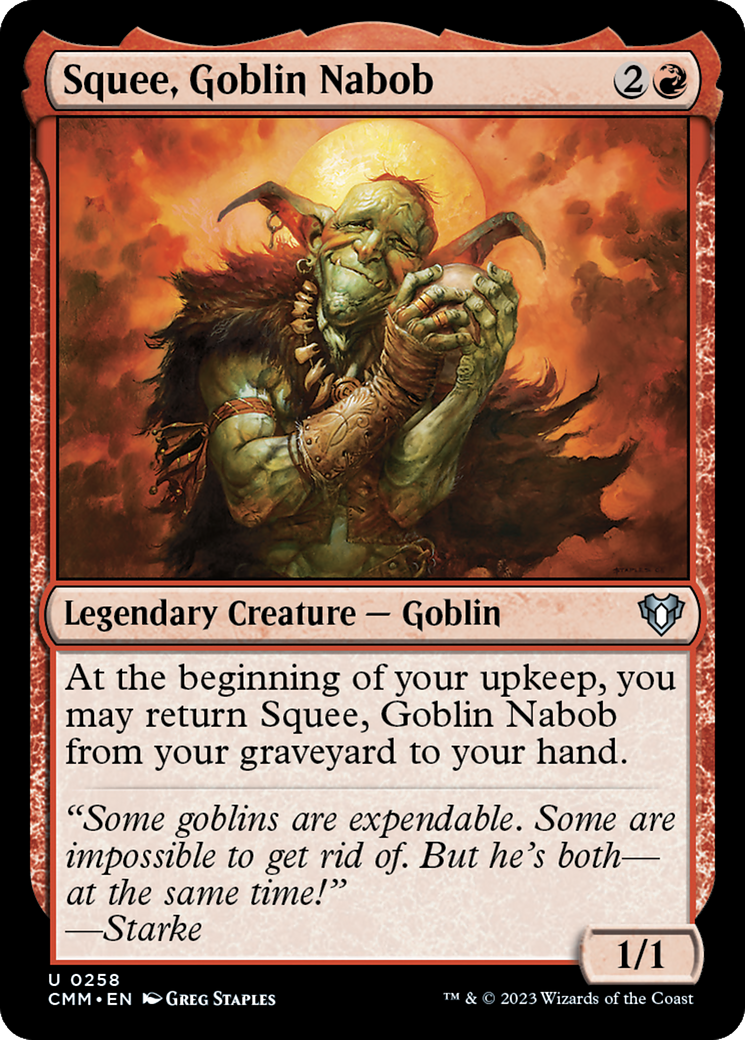 Squee, Goblin Nabob [Commander Masters] | Gear Gaming Fayetteville