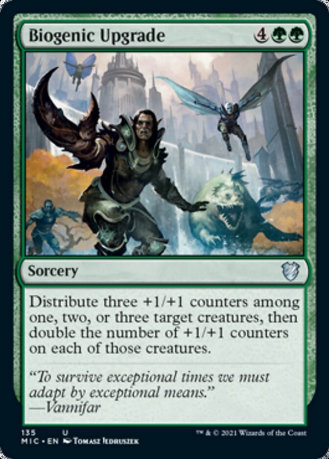 Biogenic Upgrade [Innistrad: Midnight Hunt Commander] | Gear Gaming Fayetteville