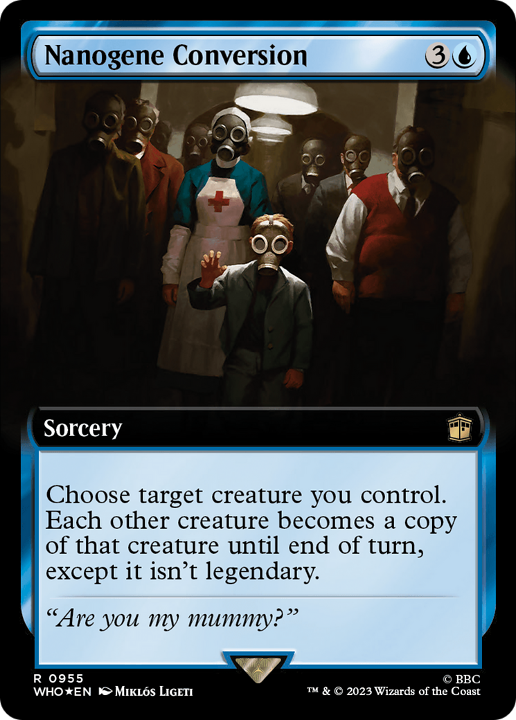 Nanogene Conversion (Extended Art) (Surge Foil) [Doctor Who] | Gear Gaming Fayetteville