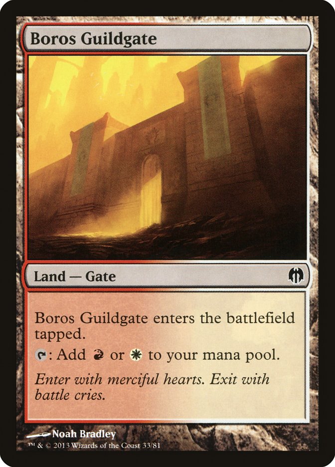 Boros Guildgate [Duel Decks: Heroes vs. Monsters] | Gear Gaming Fayetteville