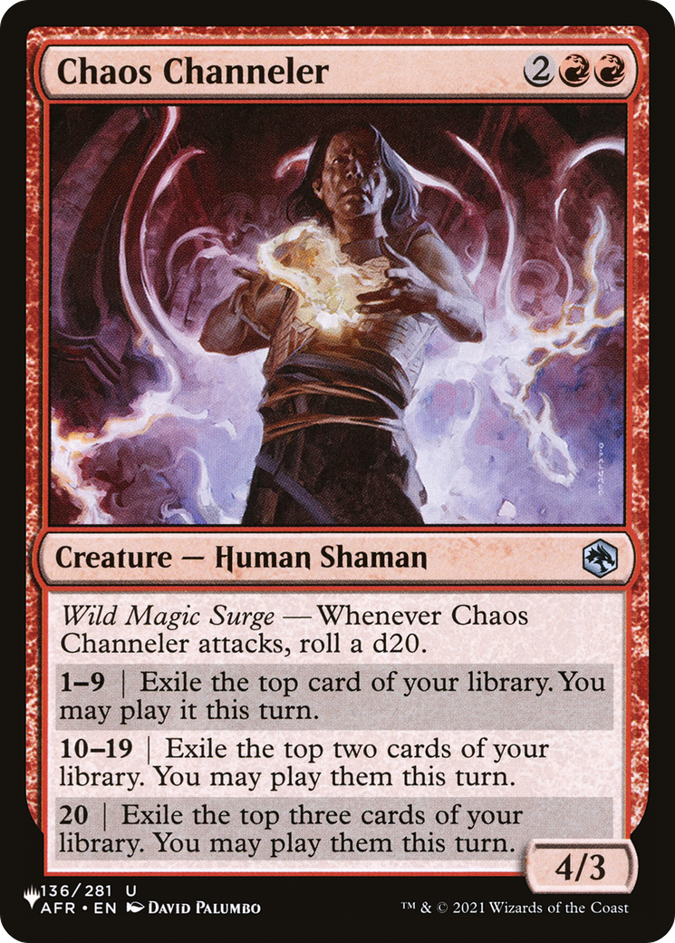 Chaos Channeler [The List Reprints] | Gear Gaming Fayetteville