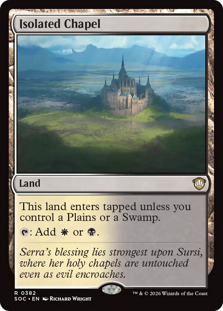 Isolated Chapel [Secrets of Strixhaven Commander] | Gear Gaming Fayetteville