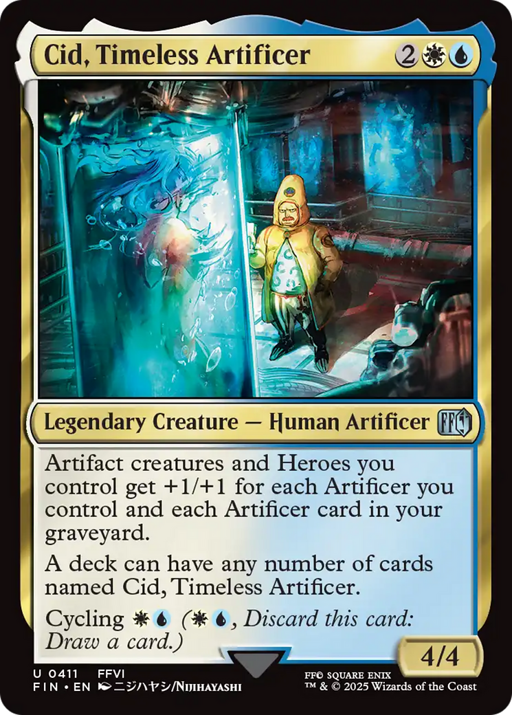 Cid, Timeless Artificer (0411) [FINAL FANTASY] | Gear Gaming Fayetteville