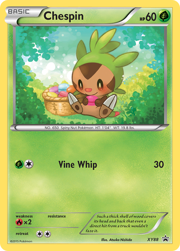 Chespin (XY88) (Collector Chest) [XY: Black Star Promos] | Gear Gaming Fayetteville