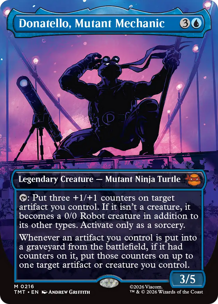 Donatello, Mutant Mechanic (Borderless) [Teenage Mutant Ninja Turtles] | Gear Gaming Fayetteville