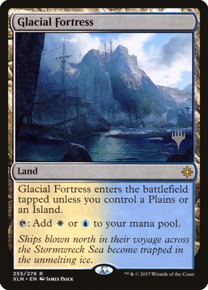 Glacial Fortress (Promo Pack) [Ixalan Promos] | Gear Gaming Fayetteville