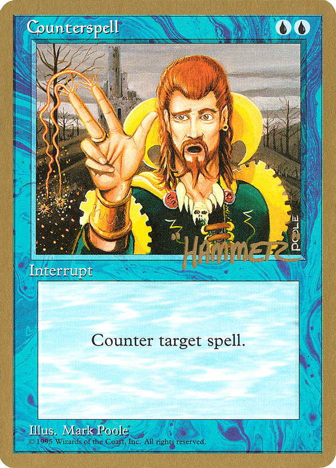 Counterspell (Shawn "Hammer" Regnier) [Pro Tour Collector Set] | Gear Gaming Fayetteville
