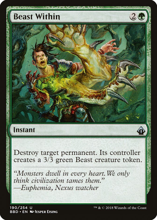 Beast Within [Battlebond] | Gear Gaming Fayetteville
