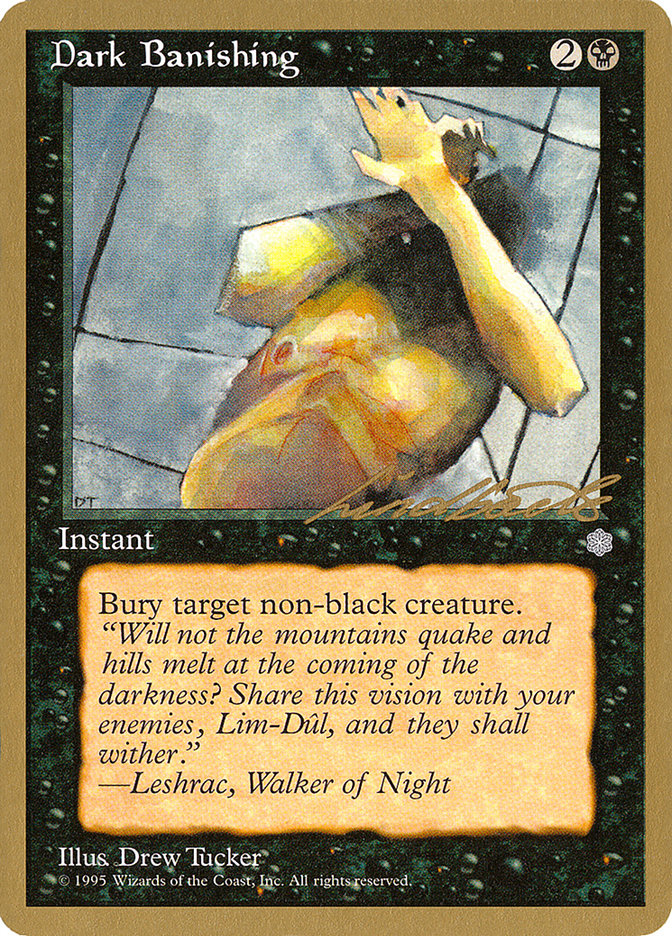 Dark Banishing (Leon Lindback) [Pro Tour Collector Set] | Gear Gaming Fayetteville