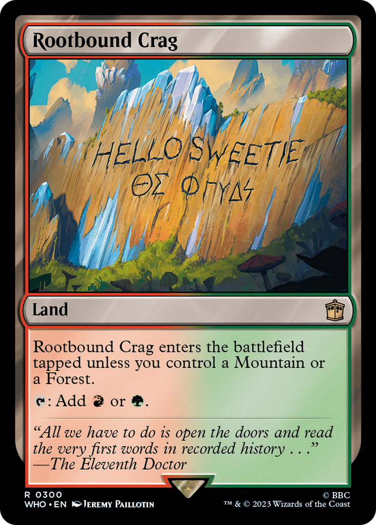 Rootbound Crag [Doctor Who] | Gear Gaming Fayetteville