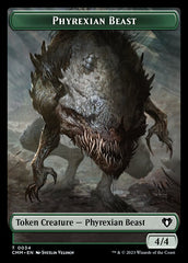 Eldrazi Scion // Phyrexian Beast Double-Sided Token [Commander Masters Tokens] | Gear Gaming Fayetteville