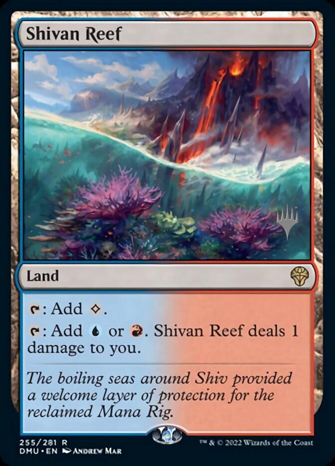 Shivan Reef (Promo Pack) [Dominaria United Promos] | Gear Gaming Fayetteville