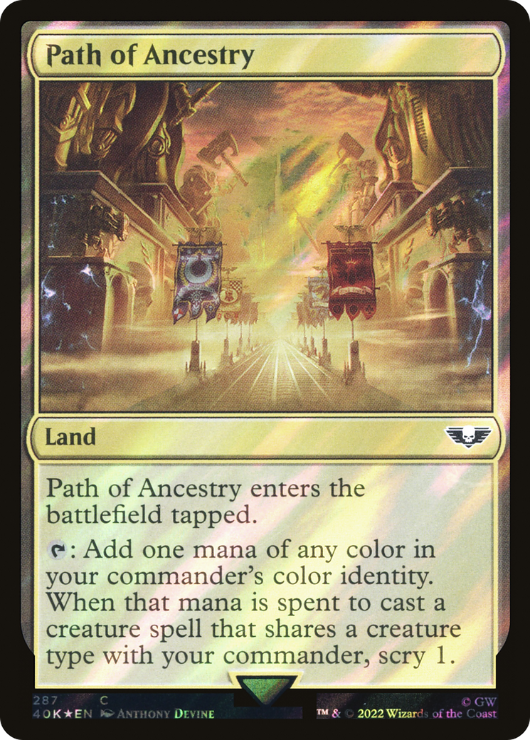 Path of Ancestry (Surge Foil) [Marvel Super Heroes Commander] | Gear Gaming Fayetteville
