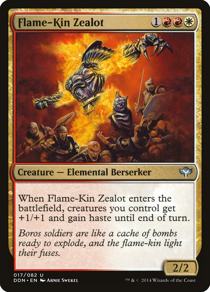 Flame-Kin Zealot [Duel Decks: Speed vs. Cunning] | Gear Gaming Fayetteville