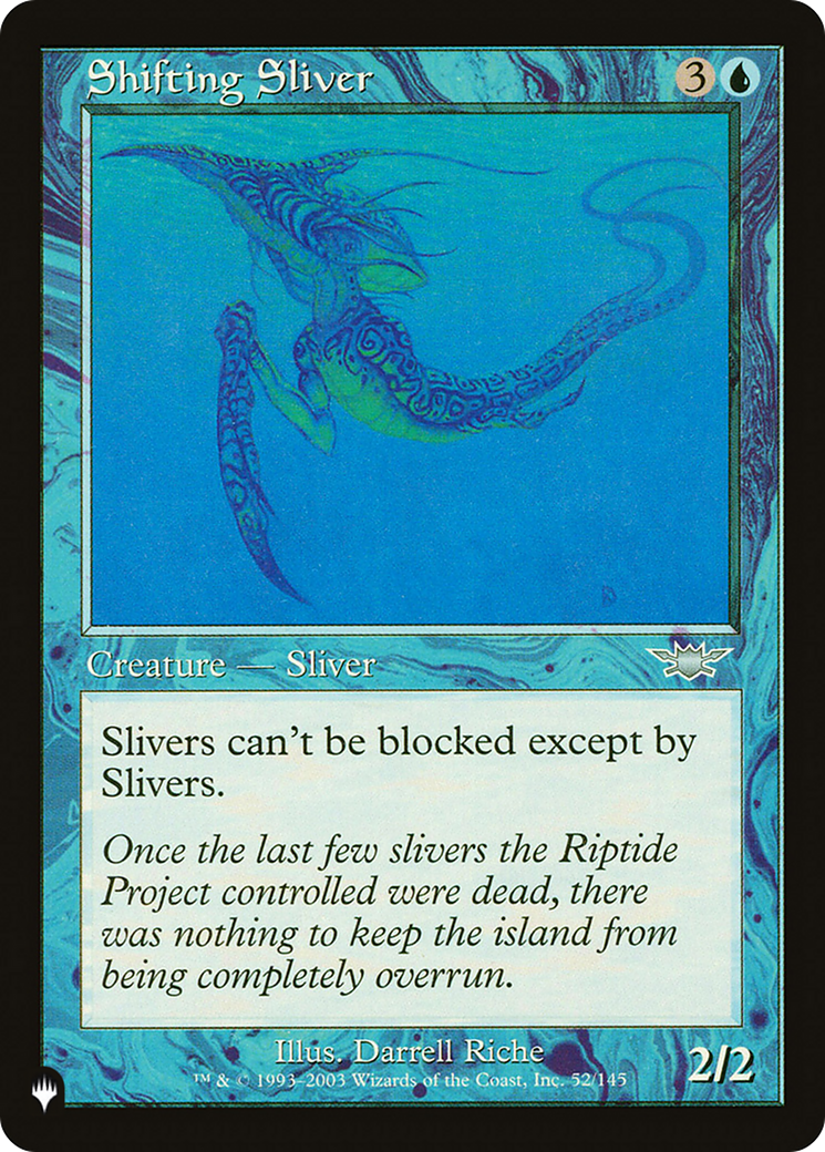 Shifting Sliver [The List Reprints] | Gear Gaming Fayetteville