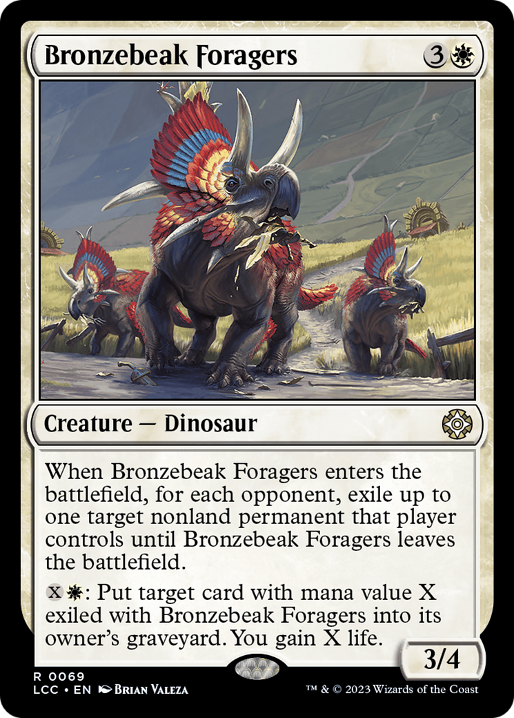 Bronzebeak Foragers [The Lost Caverns of Ixalan Commander] | Gear Gaming Fayetteville