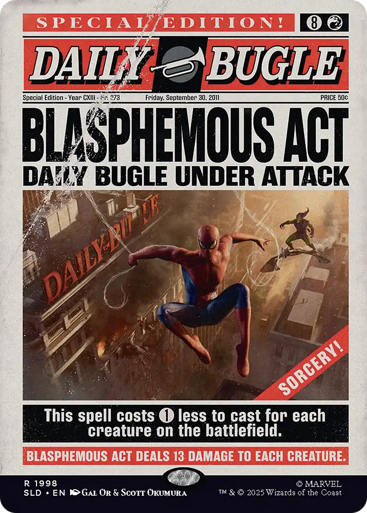 Blasphemous Act (1998) [Secret Lair Drop Series] | Gear Gaming Fayetteville