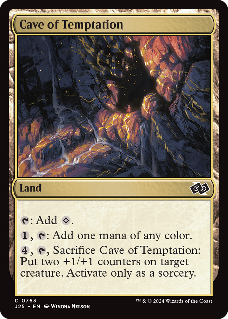 Cave of Temptation [Foundations Jumpstart] | Gear Gaming Fayetteville