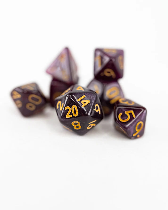 Fairy | 7 Piece Mini Acrylic Polyhedral Dice Set | Gear Gaming Fayetteville