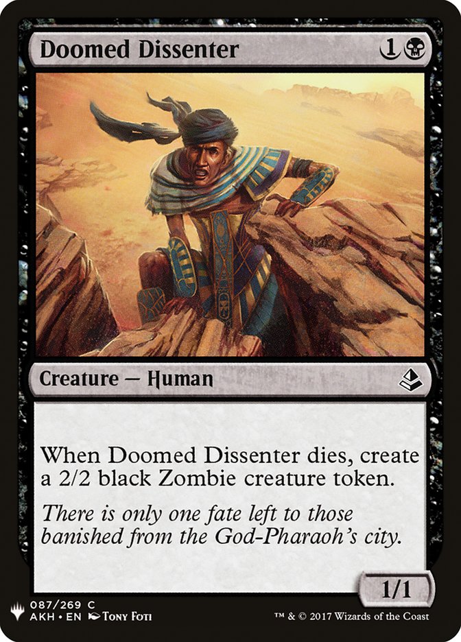 Doomed Dissenter [Mystery Booster] | Gear Gaming Fayetteville