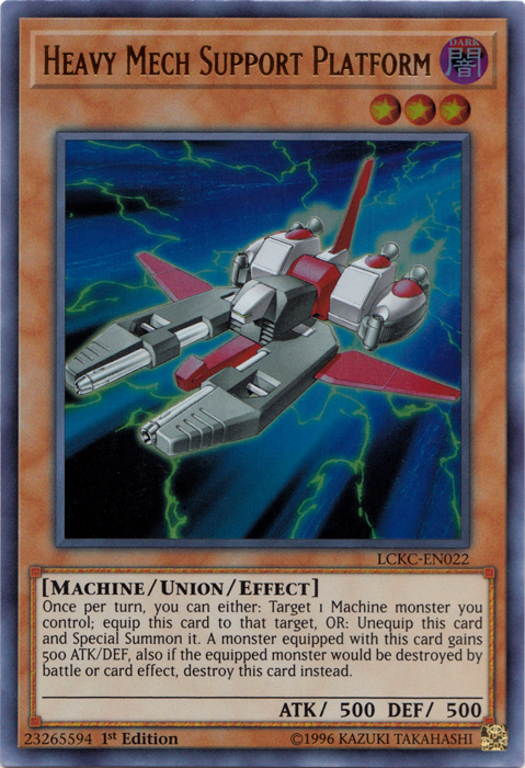 Heavy Mech Support Platform [LCKC-EN022] Ultra Rare | Gear Gaming Fayetteville