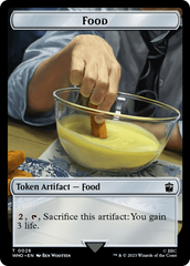 Alien Angel // Food (0026) Double-Sided Token [Doctor Who Tokens] | Gear Gaming Fayetteville