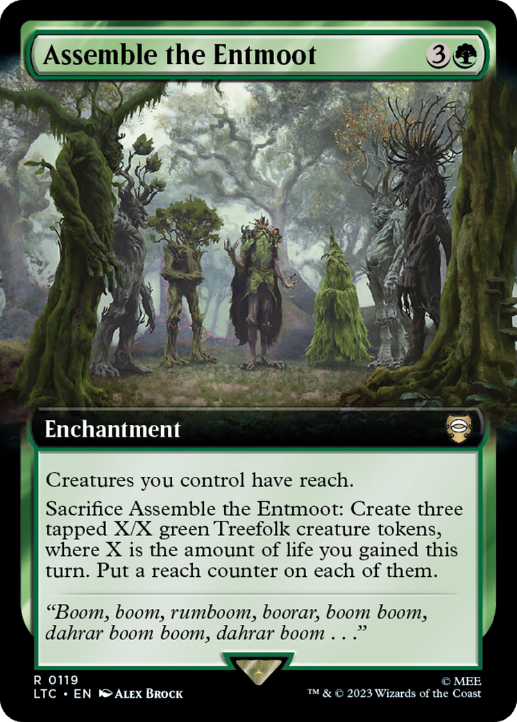 Assemble the Entmoot (Extended Art) [The Lord of the Rings: Tales of Middle-Earth Commander] | Gear Gaming Fayetteville