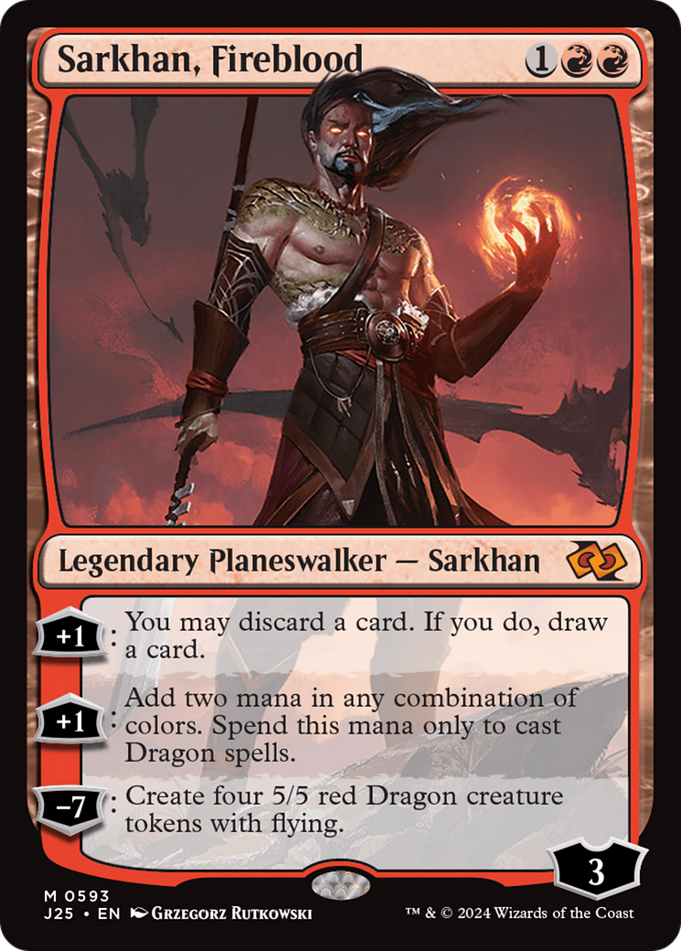 Sarkhan, Fireblood [Foundations Jumpstart] | Gear Gaming Fayetteville