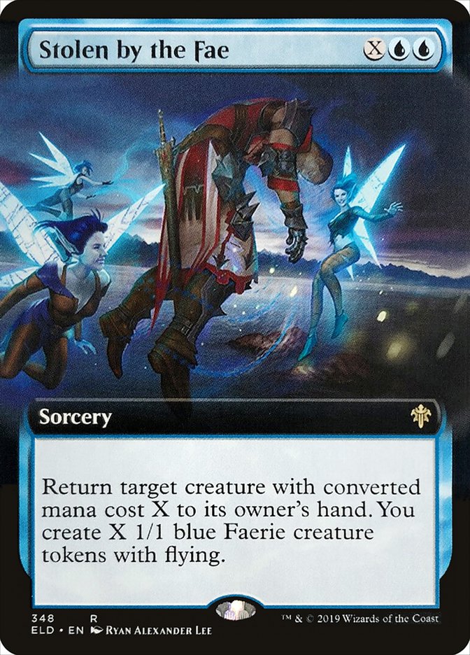 Stolen by the Fae (Extended Art) [Throne of Eldraine] | Gear Gaming Fayetteville