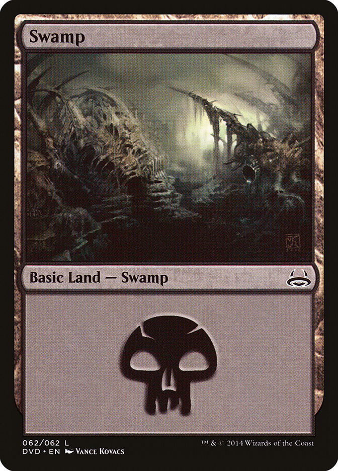 Swamp (62) (Divine vs. Demonic) [Duel Decks Anthology] | Gear Gaming Fayetteville