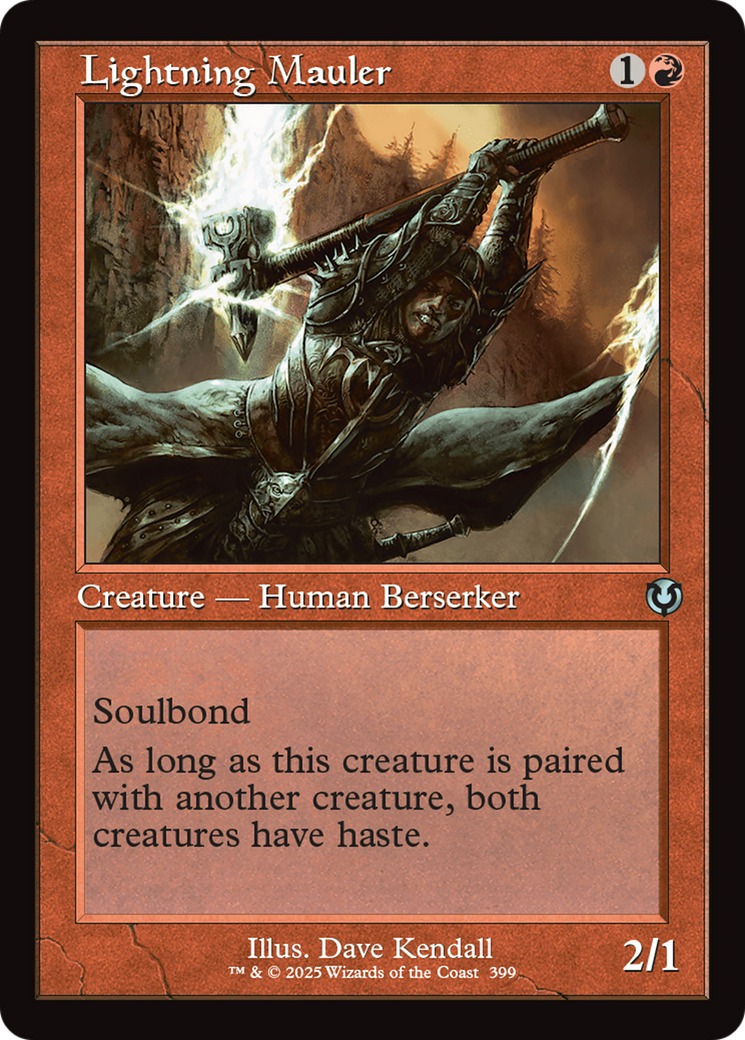 Lightning Mauler (Retro Frame) [Innistrad Remastered] | Gear Gaming Fayetteville