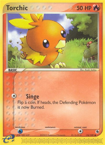 Torchic (74/109) [EX: Ruby & Sapphire] | Gear Gaming Fayetteville