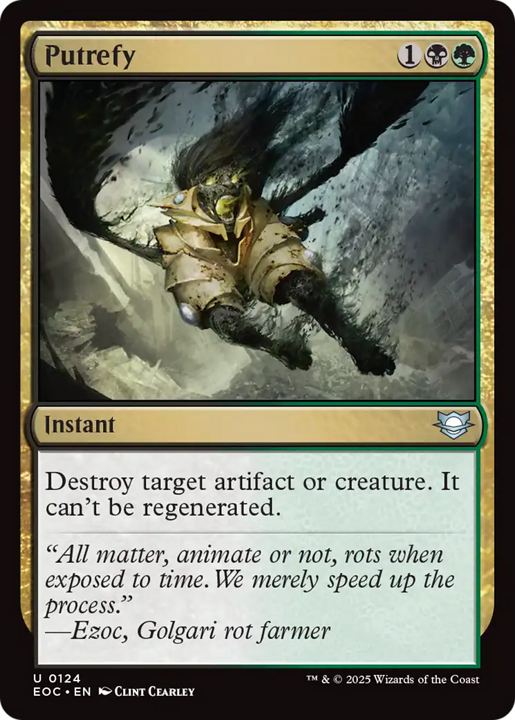Putrefy [Edge of Eternities Commander] | Gear Gaming Fayetteville