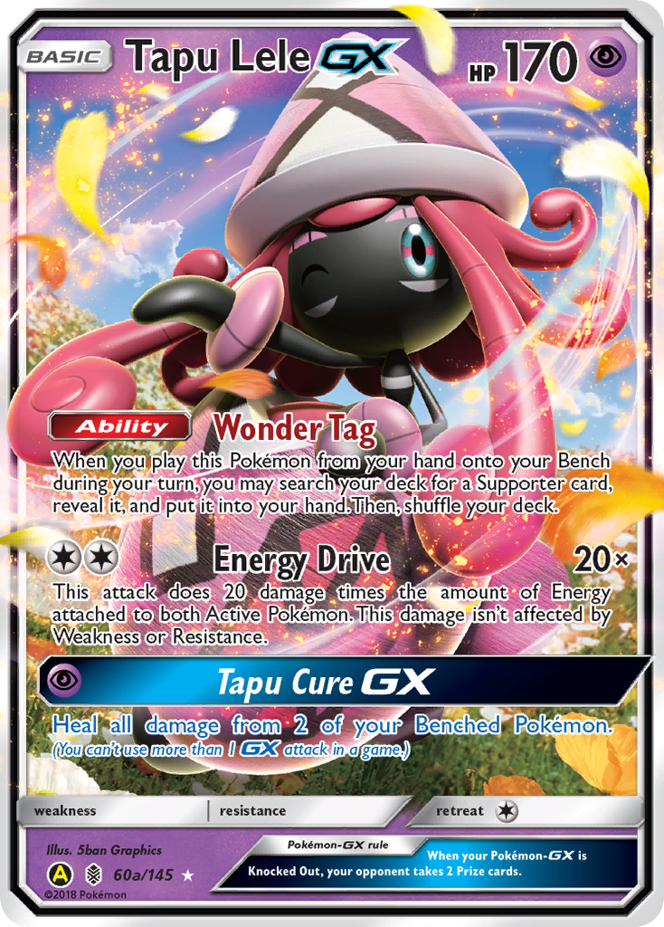 Tapu Lele GX (60a/145) [Alternate Art Promos] | Gear Gaming Fayetteville