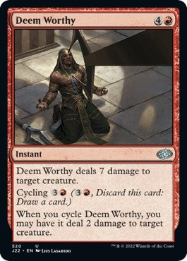 Deem Worthy [Jumpstart 2022] | Gear Gaming Fayetteville