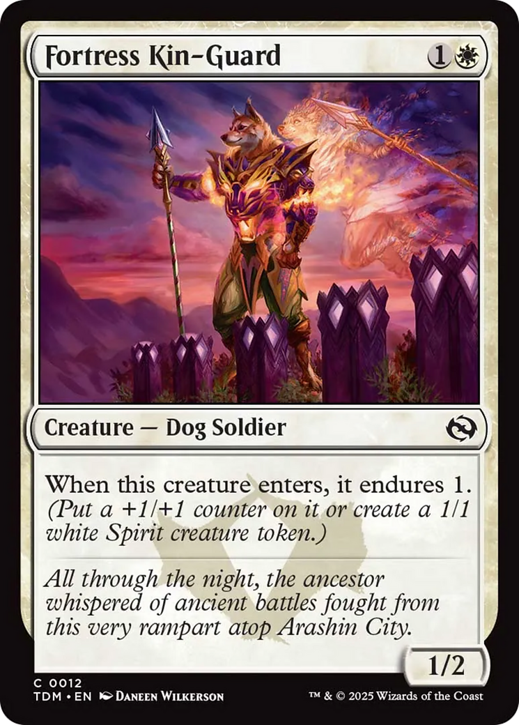 Fortress Kin-Guard [Tarkir: Dragonstorm] | Gear Gaming Fayetteville